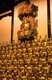 China: Gold bodhisattva images at the Longhua Temple, Shanghai